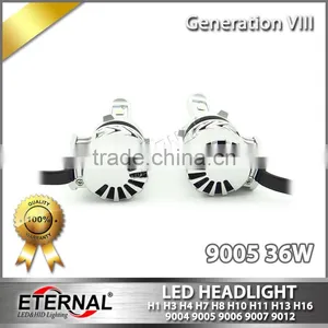 H1 H4 H7 H11 LED Headlight Kit Auto Led Bulb 12V 24V Car Automotive Offroad Truck Trailer Replacement Kit thumbnail-4