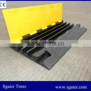 Big Loading 3 Channel Yellow and Black Cable Protector/guard Ramp thumbnail-4