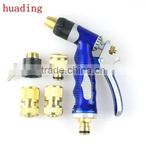 High Quality Car Washing Spray Gun Suit , Car Washing Gun Set With Plastic Hand Shank thumbnail-1