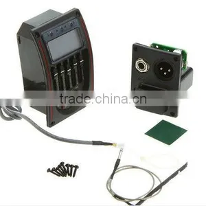 5-Band Acoustic Guitar Pickup Tuner LCD EQ Equalizer Preamp Piezo thumbnail-1