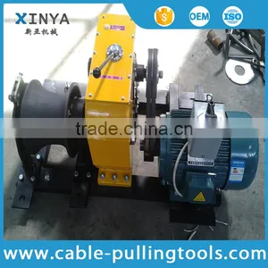 Winch Manufacturer JJM8D Tons Electric Engine Powered Winch Hoist Used for Power Construction thumbnail-1