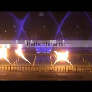 Fire Spray and Music With Lazer Big Water Fountains thumbnail-3