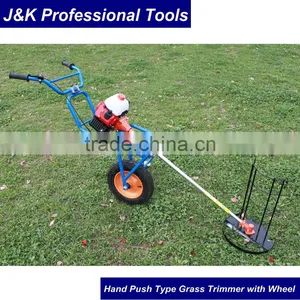 Hand Push Type With Wheel 2-Stroke Grass Trimmer thumbnail-1