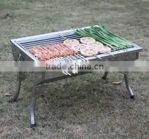 Promotional Folding Stainless Steel BBQ Grills thumbnail-2