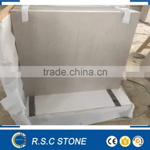 Cheap Natural Stone Light Grey Limestone Tiles thumbnail-1
