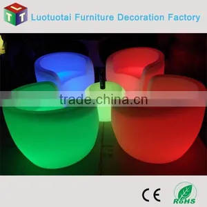 Plastic Illuminated RGBW Color Change Led Furniture/led Chair/led Sofa thumbnail-3