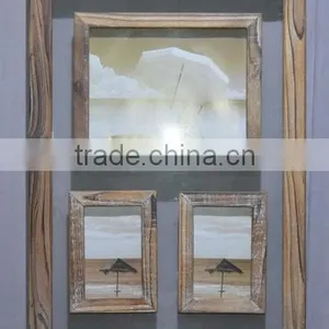 Unique Design Double Glasses Wall Photo Picture Frame With Hangers thumbnail-2