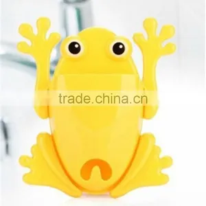 N193 Wall Mounted Bathroom Kids Toothbrush Cup Lovely Plastic Toothbrush Holder thumbnail-1