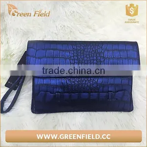 Full Grain Genuine Leather Clutch Bag Women Ladies Clutch Purse thumbnail-5