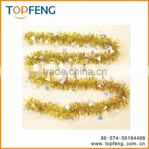 Christmas Tinsel With Heart Shape/stage Decoration for Festival/ornament Christmas thumbnail-1