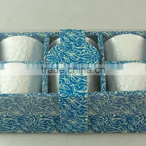 Low Price Beautiful Design White Ceramic Tea Cup For Wholesale, thumbnail-2