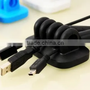 New Arrival Cable Holder for Table, Desktop Cable Holder thumbnail-4