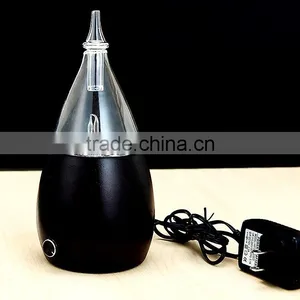 Elegant Wooden and Glass LED Aroma Diffuser Nebulization Essential Oil Diffuser thumbnail-2
