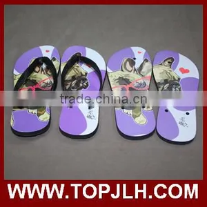 Summer Beach Footwear Slippers Blank Sublimation Printed Flip Flops thumbnail-5