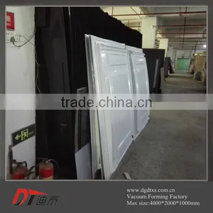 OEM Vacuum Forming Huge Machine White ABS Plastic Cover thumbnail-4