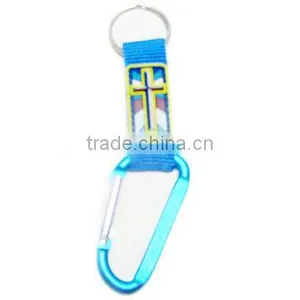 2013 New Carabiner Keychain With Pvc Label thumbnail-1