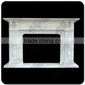 Multifunctional Marble Fireplace Hearths With Great Price thumbnail-2