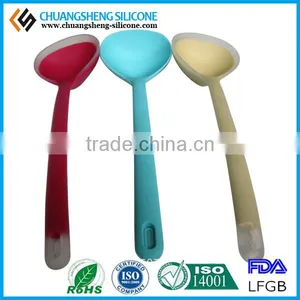 FDA Silicone Kitchen Soup Spoons thumbnail-3