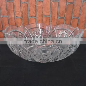 Large Capacity Round Glass Bowl Wholesale Glass Bowl thumbnail-1