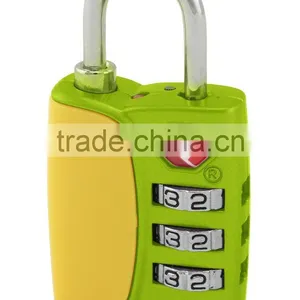 International Travel Safe 3-Dial Combination TSA Lock With Indicator thumbnail-1