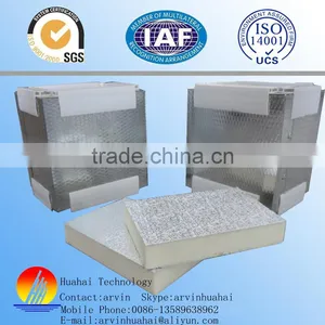 PU(Polyurethane) / PIR Sandwich Air Duct Panel for HVAC Ducting Work thumbnail-1