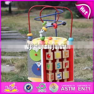 Baby Kids Montessori Toys Wooden Learning Toys for Toddlers W11B090-S thumbnail-2