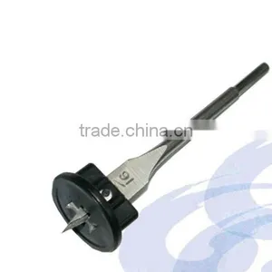 9/16 Inch Tri Point Blade Adjustable Long Wood Spade Drill Bit Flat Drill Bit With Stop Collar for Woodworking Tools thumbnail-1
