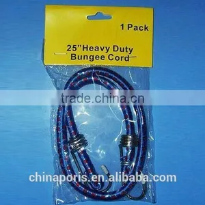 2017 Good Quality Bungee Cords for Camping/ Outdoor Multi-strand Core Rope With External Plastic Cove thumbnail-3