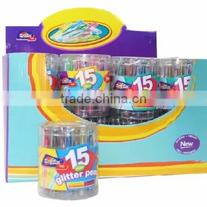 45 COLORS GEL PEN WITH GOOD QUALITY IN BARREL thumbnail-1