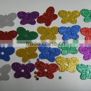 Glitter Eva Foam DIY Craft Fun Shapes, Glitters Foam Craft Shape Kits thumbnail-6