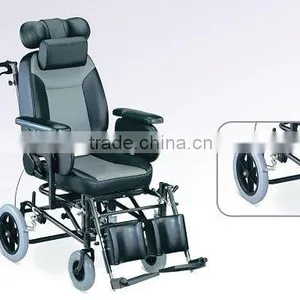 Rehabilitation Therapy Supplies Topmedi Medical Reclining Disabled Chair With Adjustable Legs thumbnail-2