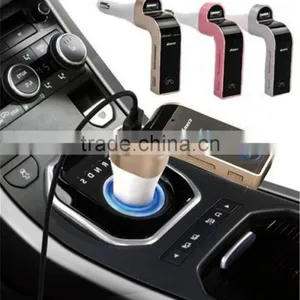 2016 Hot Wireless Bluetooth Car Kit LCD MP3 Player FM Transmitter Modulator USB SD MMC thumbnail-1