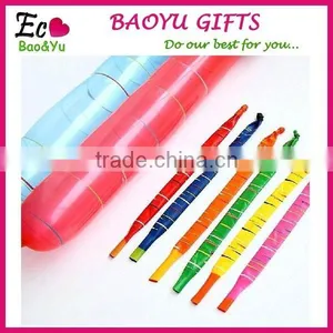 Hot Sale Colorful Latex Free Balloon Magic Rocket Balloon Long Shape Party Balloon thumbnail-1