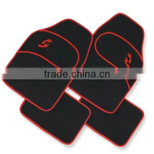4PCS/Set Carpet Car Mat, Car Floor Mat thumbnail-1