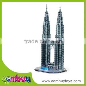 Funny Intelligence Toy Paper Set World Architecture 3d Puzzle thumbnail-1