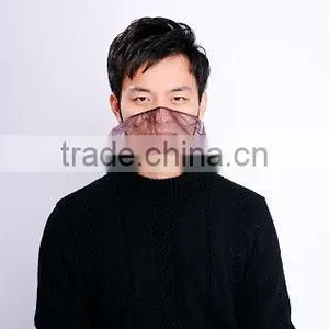 Disposable Non Woven Purple Beard Net thumbnail-1