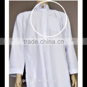 Muslim Clothing Kaftan Dubai With High Quality Dubai Fashion Kaftan Plain White Abaya thumbnail-5