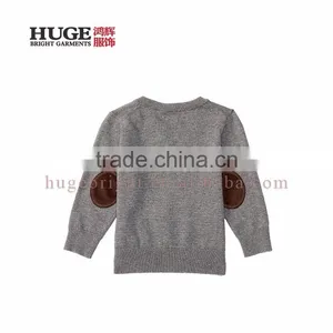 Casual Wearing Long Sleeve Knitted Sweaters For Kids thumbnail-2