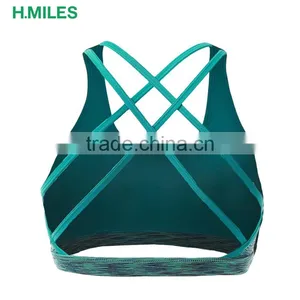 Custom Elastic Band Underwear Push Up Seamless Fitness Top Bras thumbnail-2