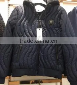 Winter Quilted Man Jacket With Hoody Stocklots thumbnail-1