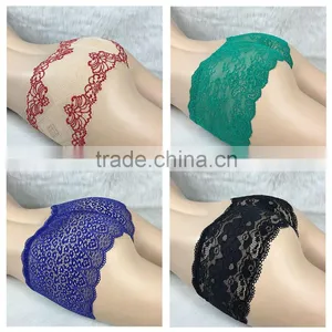 Very Hot Sale Mix Flower Lingerie Sexy Panties Lace Boyshorts S M L Size For $0.32 thumbnail-3