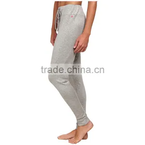 Womens New Design Plain Grey Sports Trousers thumbnail-3