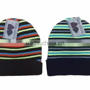 Custom Knitted Pom Beanie Hat Winter Beanie Hat thumbnail-3