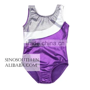 2017 One-piece Sparkle Dancing Gymnastics Leotard Athletic Clothes for Little Girl thumbnail-4