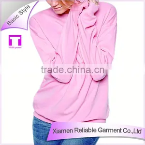 Sweatshirt Pink Bulk Hoodies Wholesale thumbnail-1