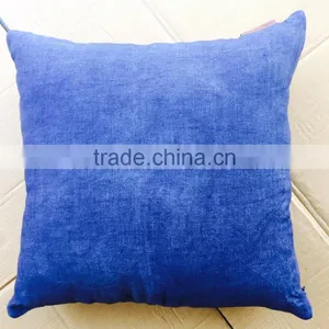 Indigo Linen Cushion Cover thumbnail-1
