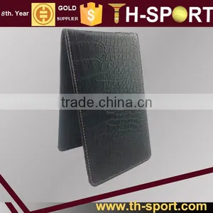 Black Crocodile Synthetic Leather Oem Golf Score Card thumbnail-1