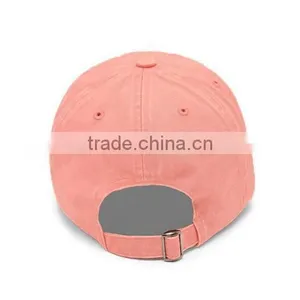 2017 Custom Made One Size to Fit All Acid Washed Plain Blank Dad Hat for Ladies thumbnail-3