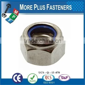 Made in Taiwan Nylon Insert Lock Nut DIN 985 ISO 7040 ANSI B18 16 3M ASME B18 16 6 Nyloc Nut thumbnail-3
