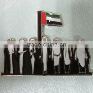 Custom Metal Magnet Badge,UAE Badge for National Day thumbnail-1